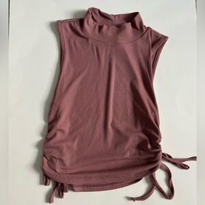 Mauve High neck women’s tank top